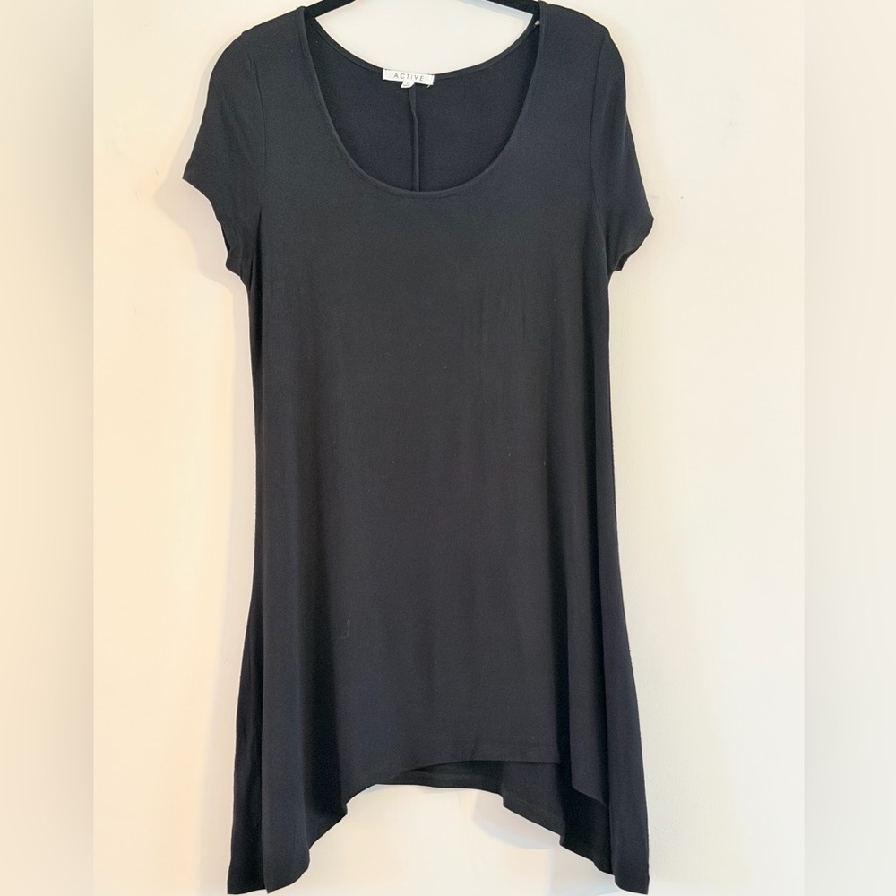 Active Black Short Sleeve Tee Size L